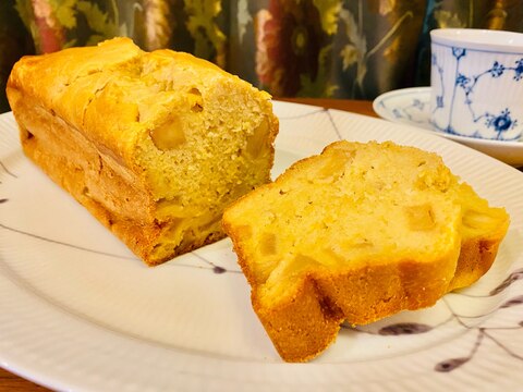 野菜たっぷり重ね煮の米粉パウンドケーキ▪️林檎編